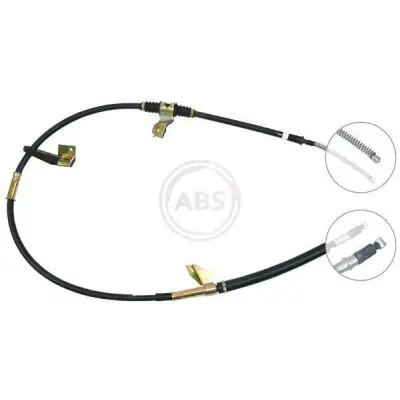 Cable de accionamiento, freno de estacionamiento A.B.S. K11458 Imprescindible (Must-Have)